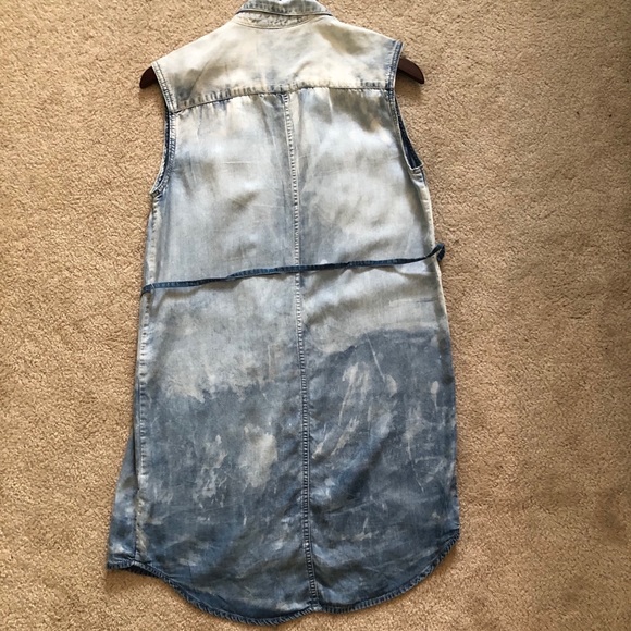 Calvin Klein Soft Ombré Denim Dress - Picture 3 of 4
